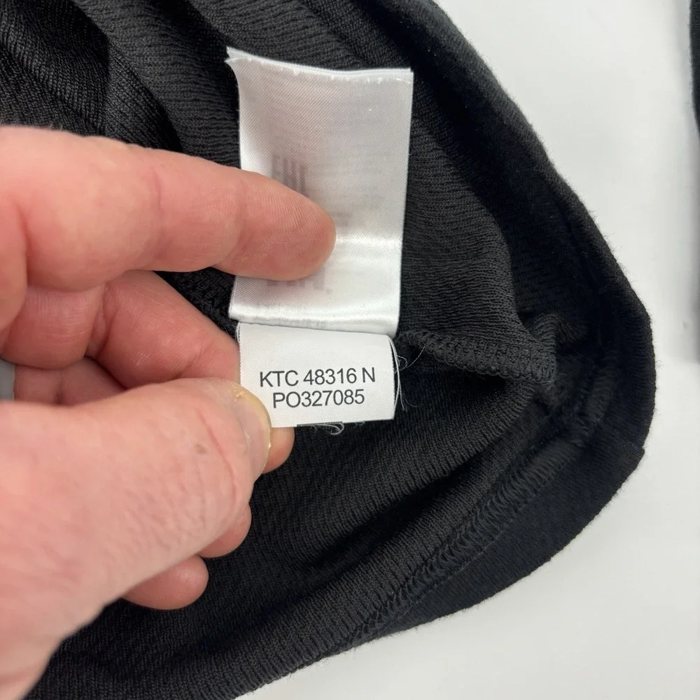 Helly Hansen‎ Lifa Merino Wool Crew Neck Mens Small Base Layer Shirt Black
